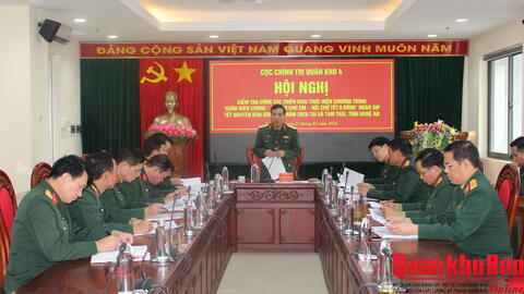 Quân khu 4: Chuẩn bị chu đáo Chương trình “Xuân biên cương, Tết ấm cho em, hội chợ Tết o đồng”