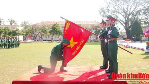 Quân khu 4: Các đơn vị tổ chức Lễ tiễn quân nhân hoàn thành nghĩa vụ quân sự tại ngũ năm 2026