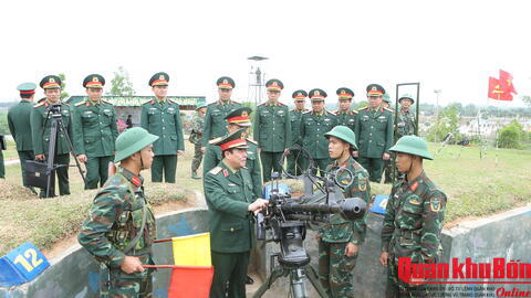 Bộ Tổng tham mưu Quân đội Nhân dân Việt Nam kiểm tra, chúc Tết các đơn vị trên địa bàn Nghệ An