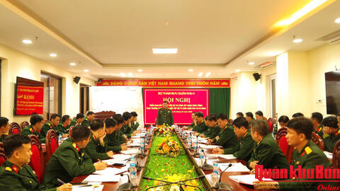 Đẩy nhanh tiến độ thi công xây dựng công trình huấn luyện, diễn tập