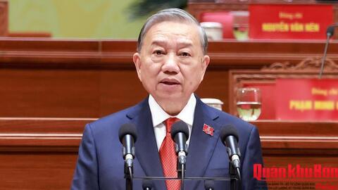 Bài viết "Vững bước dưới cờ Đảng" của đồng chí Tô Lâm, Tổng Bí thư Ban Chấp hành Trung ương Đảng Cộng sản Việt Nam