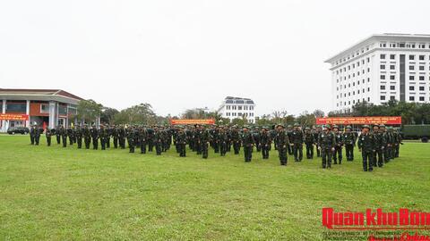 Quân khu 4 luyện tập chuyển trạng thái sẵn sàng chiến đấu năm 2026