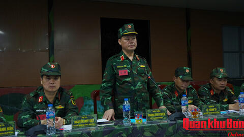 Bộ Chỉ huy Quân sư tỉnh Quảng Trị huấn luyện chuyển trạng thái sẵn sàng chiến đấu năm 2026