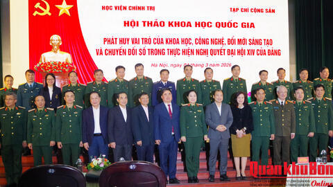 Tạo đột phá từ khoa học, công nghệ và chuyển đổi số để đưa Nghị quyết Đại hội XIV vào cuộc sống