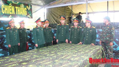 Cơ quan Sư đoàn 324 (Quân khu 4) luyện tập chuyển trạng thái sẵn sàng chiến đấu năm 2026