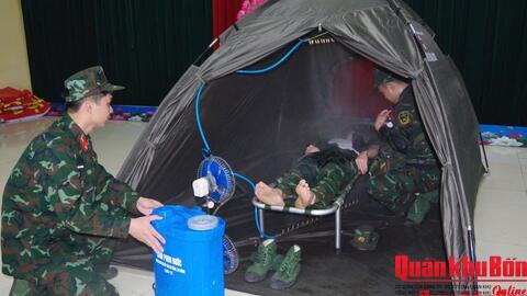 Trung đoàn 3, Sư đoàn 324 (Quân khu 4) tập huấn phòng, chống say nắng, say nóng