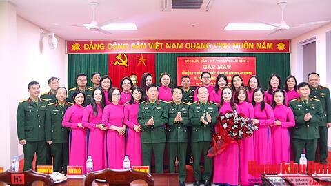 Cục Hậu cần – Kỹ thuật Quân khu 4 gặp mặt kỷ niệm Ngày Quốc tế Phụ nữ 8/3