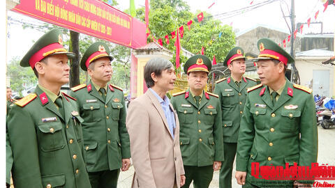 Ủy ban bầu cử thành phố Huế kiểm tra bảo đảm an ninh, trật tự và an toàn xã hội cuộc bầu cử