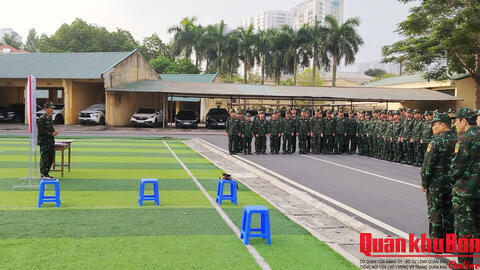 Học viện Chính trị tổ chức luyện tập bắn súng K54 cho sĩ quan năm 2026