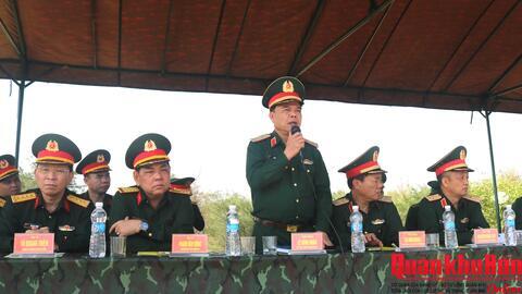 Bộ Tổng Tham mưu Quân đội Nhân dân Việt Nam: Khảo sát địa bàn thực binh diễn tập tại Quân khu 4