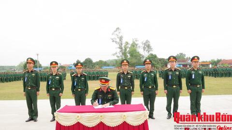 Đoàn cơ sở Trung đoàn 1 (Sư đoàn 324) phát động phong trào “3 tiên phong quyết thắng”