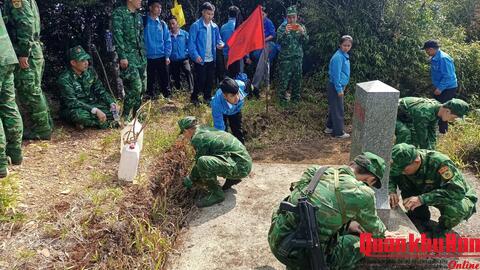 Sức trẻ xung kích trên miền biên viễn