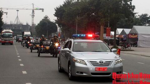 Quân khu 4: Tăng cường bảo đảm an toàn giao thông