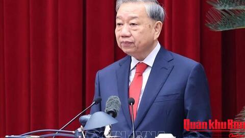 Toàn văn phát biểu của Tổng Bí thư Tô Lâm khai mạc Hội nghị Trung ương lần thứ 2