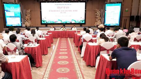 Nghệ An họp báo thông tin tình hình kinh tế - xã hội, quốc phòng, an ninh quý 1 năm 2026