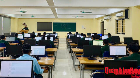 Khoa Ngoại ngữ (Học viện Chính trị): “Đột phá” chuyển đổi số từ khâu đánh giá người học