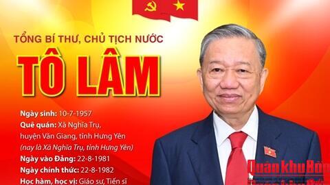 Tiểu sử đồng chí Tổng Bí thư, Chủ tịch nước Tô Lâm