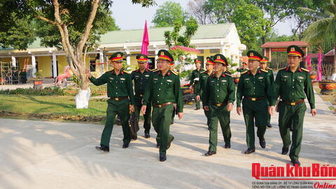 Trung đoàn 19 (Sư đoàn 968, Quân khu 4): Tích cực chuẩn bị tham gia Hội thi “Doanh trại chính quy, xanh, sạch, đẹp” cấp Bộ Quốc phòng