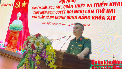 Đảng ủy Hệ 3, Học viện Chính trị: Học tập, quán triệt Nghị quyết Hội nghị Trung ương 2, Khóa XIV