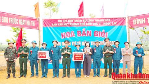 Bộ Chỉ huy Quân sự tỉnh Thanh Hóa kiểm tra huấn luyện chiến sĩ dân quân năm thứ nhất