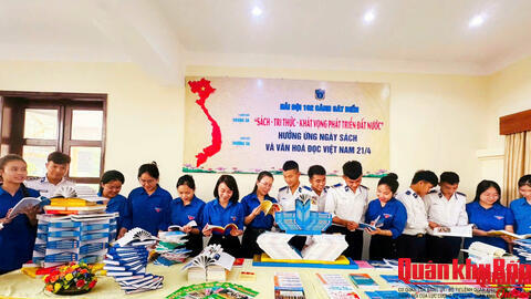 Hải đội 102 lan tỏa văn hóa đọc trong kỷ nguyên số