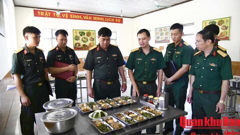 Quân khu 4: Tăng cường bảo đảm an toàn thực phẩm