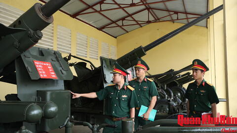 Quân khu 4: Kiểm tra Hậu cần - Kỹ thuật, an toàn vệ sinh lao động của Trường Quân sự