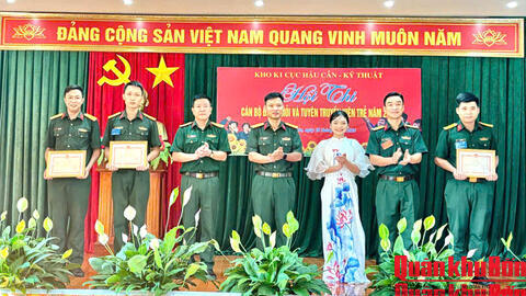 Kho K1, Cục Hậu cần - Kỹ thuật Quân khu 4: Hội thi cán bộ Đoàn giỏi, tuyên truyền viên trẻ năm 2026
