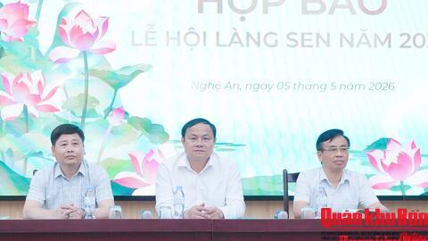 Nghệ An tổ chức Hội nghị giao ban báo chí tháng 5/2026