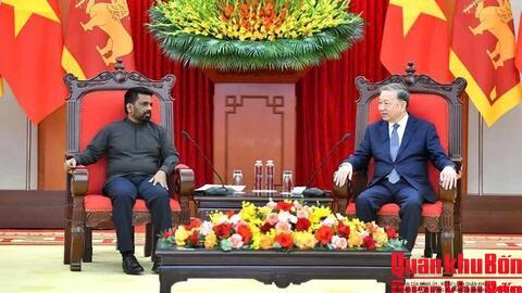 Đưa quan hệ Việt Nam - Sri Lanka phát triển lên tầm cao mới