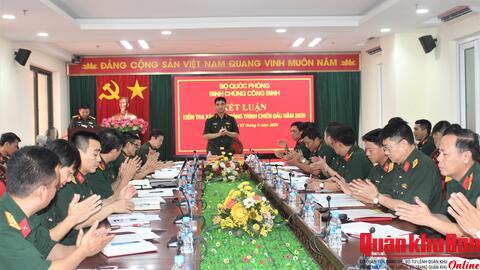 Quân khu 4 các công trình chiến đấu xây dựng bảo đảm đúng quy định, chất lượng tốt