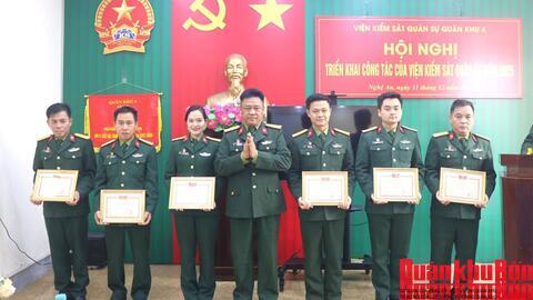 Ngành Kiểm sát Quân khu 4: Xứng đáng là "thanh bảo kiếm" bảo vệ và thực thi pháp luật