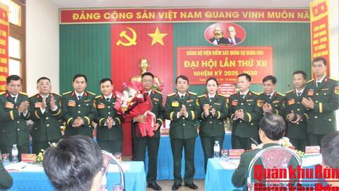 ĐẢNG ỦY, CHỈ HUY VIỆN KIỂM SÁT QUÂN SỰ QUÂN KHU 4 KÍNH BÁO