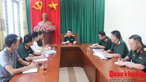 Thiếu tướng Phan Văn Sỹ kiểm tra chuẩn bị nghiệm thu Dự án cải tạo, sửa chữa trụ sở Tòa án Quân sự Quân khu 4