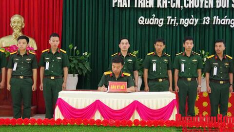 Trung đoàn 19, Sư đoàn 968, Quân khu 4 phát động phong trào thi đua “Đổi mới sáng tạo, phát triển khoa học, công nghệ, chuyển đổi số, chuyển đổi xanh”
