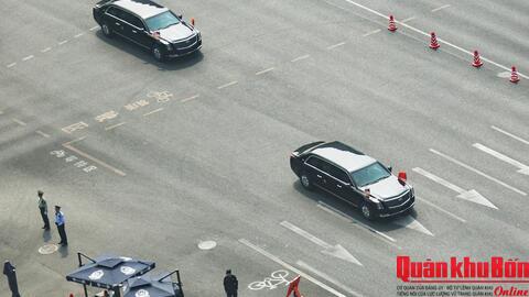 Toàn cảnh Chủ tịch Trung Quốc Tập Cận Bình đón tiếp Tổng thống Mỹ Donald Trump