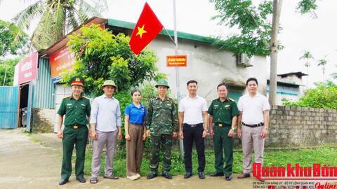 Lữ đoàn Tăng – Thiết giáp 206 (Quân khu 4) giúp địa phương xây dựng nông thôn mới
