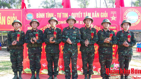 Sư đoàn 341 (Quân khu 4): Hoàn thành tốt kiểm tra “3 tiếng nổ”