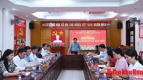 Hà Tĩnh: Hoàn thiện phương án sắp xếp thôn, tổ dân phố gắn với tạo đồng thuận trong Nhân dân