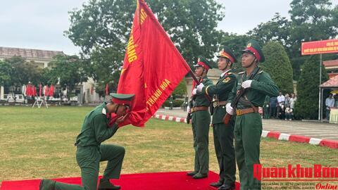 Trung đoàn 762 (Bộ Chỉ huy Quân sự tỉnh Thanh Hóa) hoàn thành tốt nhiệm vụ huấn luyện chiến sĩ mới năm 2026
