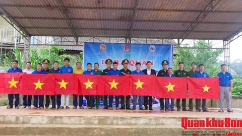 Đoàn Kinh tế - Quốc phòng 4  phối hợp tổ chức Lễ ra quân thực hiện Chiến dịch Thanh niên tình nguyện Hè năm 2026