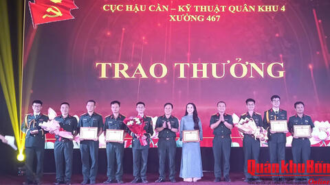 Xưởng 467 tổ chức Hội thi tìm hiểu truyền thống đơn vị Anh hùng
