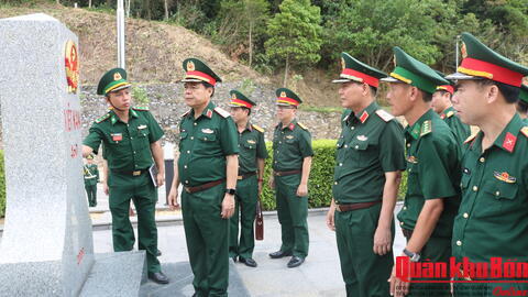 Quân khu 4 kiểm tra đảm bảo an ninh, an toàn Giao lưu hữu nghị Quốc phòng biên giới Việt Nam – Lào lần thứ 3.