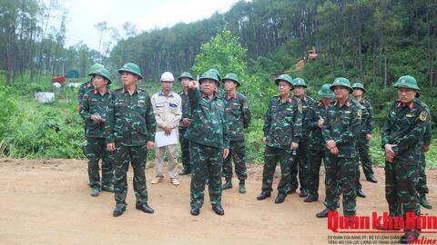Quân khu 4: Kểm tra công tác chuẩn bị diễn tập