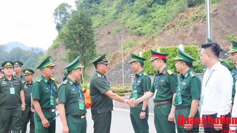 Sôi nổi các hoạt động giao lưu sĩ quan trẻ biên giới Việt Nam - Lào năm 2026