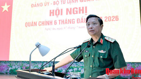 Quân khu 4: Hội nghị quân chính 6 tháng đầu năm 2026
