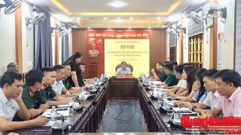 Phường Cửa Lò, tỉnh Nghệ An triển khai nhiệm vụ diễn tập tác chiến phường trong khu vực phòng thủ năm 2026