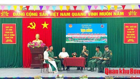 Lữ đoàn Phòng không 283 (Quân khu 4) tăng cường công tác giáo dục chính trị, quản lý tư tưởng, duy trì kỷ luật