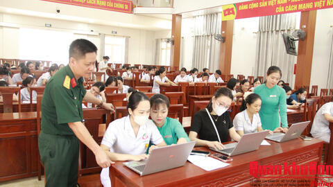 Bệnh viện Quân y 4 phát động Cuộc thi trực tuyến tìm hiểu kiến thức an toàn, vệ sinh lao động