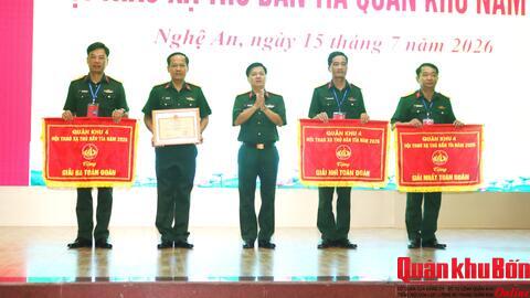 Quân khu 4 bế mạc Hội thao xạ thủ bắn tỉa năm 2026